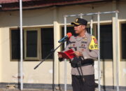 Kapolres Dompu Pimpin Apel Gelar Pasukan Operasi Gatari 2024