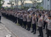 Pengamanan Ketat Pendaftaran Calon Bupati di Lombok Barat