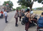 Gerung Aman! Polsek Giat Jaga Keamanan Pelajar