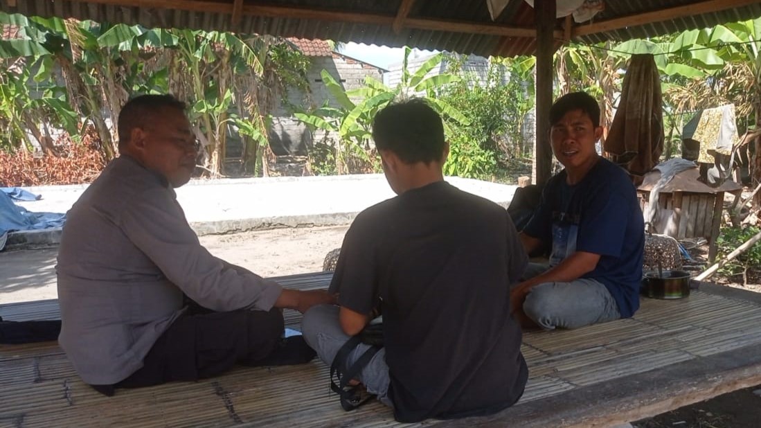 Polisi Sambangi Tokoh Pemuda di Lombok Barat