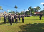 Apel Siaga! Polres Lombok Barat Kawal Pendaftaran Calon Pemimpin Daerah