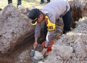 Semangat Baru! Polres Lombok Barat Mulai Bangun Gedung Olahraga Badminton