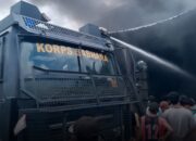 Polsek Manggelewa Gerak Cepat datangi TKP Kebakaran Toko Grosir