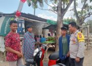 BKTM Polsek Dompu Sampaikan Pesan Kamtibmas Pada Warga Kelurahan Kandai satu