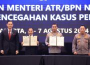 Polri dan Menteri ATR/BPN Perkuat Sinergitas Pemberantasan Mafia Tanah