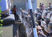 Tingkatkan Kewaspadaan, Polres Sumbawa Barat Gelar Simulasi Sispam Mako