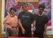 Hendak Transaksi Sabu, Satresnarkoba Polres Sumbawa Amankan 2 Pria & 1 Wanita