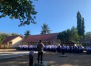 Personil Polsek Pajo Laksanakan Pengamanan Lomba Gerak Jalan Indah Dalam Memeriahkan HUT RI 79 Tahun 2024