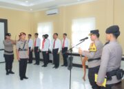 Kapolres Sumbawa Barat Pimpin Serah Terima Jabatan Kasat Reskrim Polres Sumbawa Barat