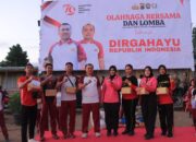 Meriahkan Hari Kemerdekaan RI ke-79, Polres Sumbawa Barat Gelar Olahraga Bersama