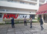 Polda NTB Patroli Ke Kantor KPU Jelang Pilkada 2024