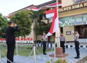 Kapolres Bima Kota Pimpin Upacara Peringatan HUT Republik Indonesia Ke-79 Tahun 2024