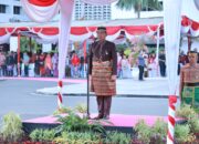 Kapolda NTB Jadi Inspektur Upacara Penurunan Bendera Peringati Hari Kemerdekaan RI ke 79 di NTB