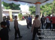 Jelang Pilkada 2024, Polda NTB Patroli Ke Kantor Bawaslu NTB