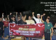 Polda NTB Ajak Komunitas Seni Pandawa Deklarasi Pilkada Damai 2024