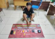 Pria miliki sabu  diringkus Sat Res Narkoba Polres Sumbawa Barat saat di Taman