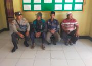 Sat Binmas Polres Dompu Gelar Cooling System untuk Pilkada Serentak 2024 di Desa Saneo