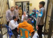 Pastikan Kesehatan Tahanan, Polres Sumbawa Barat Rutin Berikan Pelayanan Priksa Kesehatan.