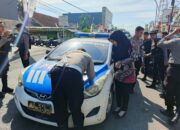 Sat Lantas Polres Bima Kota Himbau dan Tertibkan Pengendara yang Melawan Arus