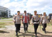 Kapolda NTB Pimpin Apel Kesiapan Pengamanan Pilkada Serentak 2024 Di Kabupaten Lombok Tengah.