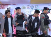 Stand Pameran Polres Sumbawa Barat Meriahkan HUT Kemerdekaan RI dan Hari Lahir Sumbawa Barat ke-21