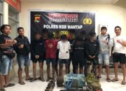 Tim Puma Sat Reskrim Polres Sumbawa Barat Ringkus 9 Remaja Curi Accu Exavator, Tabung LPG, dan Mesin Air