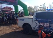 Polsek Woja, Pengamanan Event Trabas Adventure Jelajah Doro Tarei Dompu 2024