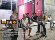 Jelang Pilkada, Polsek Plampang Tingkatkan Patroli Malam Hari