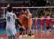 Tim Voli Bhayangkara Presisi Juara 3 AVC Men’s Club Championship 2024 di Iran