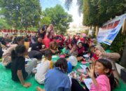 Bhayangkari Polres Bima Kota Bersama LP3A Kota Bima dan Forum Anak Kota Bima Berikan Dukungan Psikososial pada Anak-Anak Korban Kebakaran