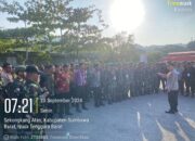 Polres Sumbawa Terjunkan Personel Amankan Kunjungan Kerja Presiden RI Di Sumbawa Barat