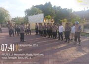 Polres Sumbawa Laksanakan Pengamanan Penetapan Nomor Urut Paslon Cabup & Cawabup Pilkada Sumbawa