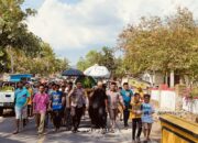 Bhabinkamtibmas Desa Adu Bersama Kepala Desa Bantu Proses Pemakaman Warga Binaan