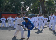 Polres Loteng Gelar Ujian Beladiri Polri UKP periode 1 Januari 2025.