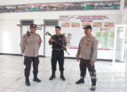 Polres Loteng Rutin Patroli Ke Kantor KPU-Bawaslu Jelang Pilkada 2024