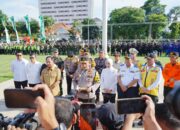 Kapolri Pimpin Apel Gelar Pasukan Operasi Ketupat 2025 di Surabaya