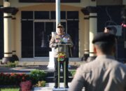 Kapolres Lombok Barat Pimpin Apel dan Penyerahan Penghargaan Teladan Mantap
