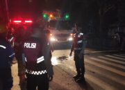 Aksi Tanggap Polres Lombok Barat Atasi Percikan Api di Tengah Pemukiman