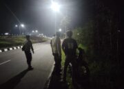 Polisi Kuripan Tingkatkan Keamanan Lewat Patroli Rutin Kawasan Strategis