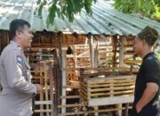 Bhabinkamtibmas Senggigi Gandeng Masyarakat Garap Lahan Kosong untuk Pertanian