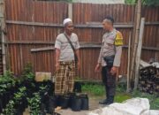 Perkuat Kemandirian Pangan, Polsek Kuripan Aktif Sosialisasi ke Warga