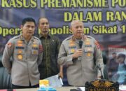 Polisi Ringkus 135 Tersangka dalam Operasi Berantas Premanisme