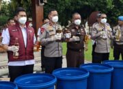 Polda NTB Musnahkan 2,9 Kg Sabu, Ratusan Gram Ganja dan Ribuan Botol Miras Hasil Operasi Maret–April 2025