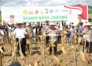 Kapolri-Mentan Panen Raya Jagung di Bone, Dukung Program Ketahanan Pangan Nasional