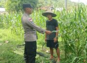 Bhabinkamtibmas Taman Baru Giat Dorong Pemanfaatan Lahan Kosong