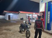 Patroli Humanis Polsek Sekotong Jaga Keamanan Objek Vital Desa Cendi Manik