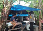 Bhabinkamtibmas Gerung Dorong Pemanfaatan Lahan Kosong