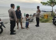 Cegah 3C dan Laka Lantas, Polsek Batulayar Sisir Area Wisata Lombok Barat