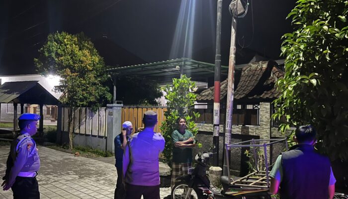 Patroli Malam Polsek Labuapi: Strategi Cegah Gangguan Kamtibmas