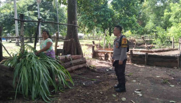 Dusun Batubolong Bergerak: Polri Dorong Pemanfaatan Pekarangan Rumah